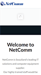 Mobile Screenshot of netcomm.co.sz