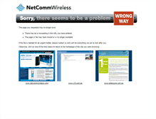 Tablet Screenshot of media.netcomm.com.au
